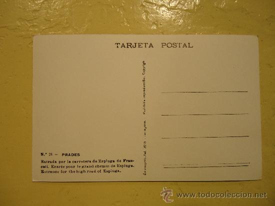 Postales: POSTAL PRADES - Foto 2