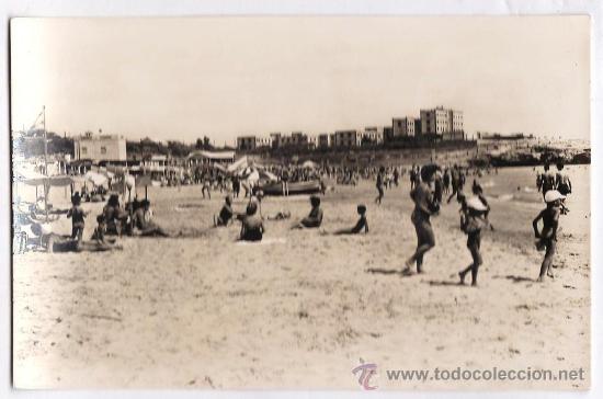 Postales: tarragona - playa rabassada - segu / casa chinchilla - n&ordm; 11 - b/n brillante - a&ntilde;os 50