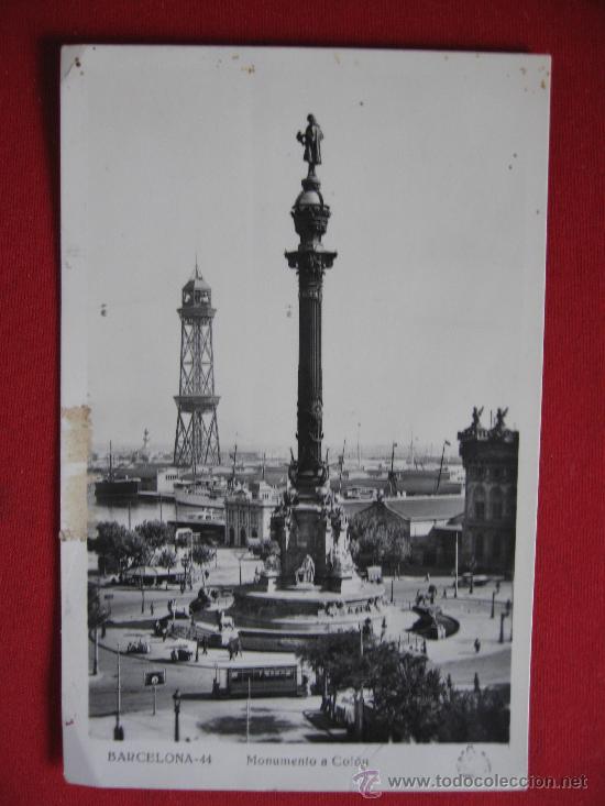 Postales: BARCELONA - MONUMENTO A COLON - Foto 1