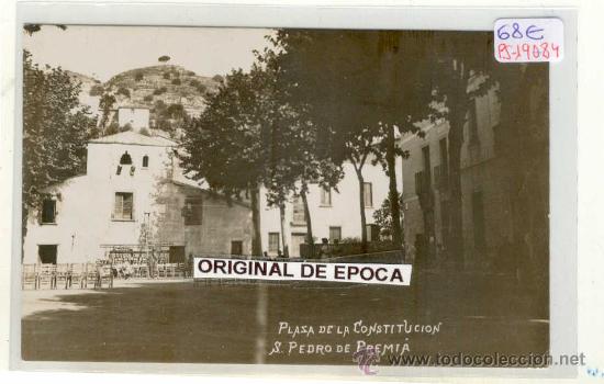 Postcards: (PS-19084)POSTAL FOTOGRAFICA DE SAN PEDRO DE PREMIA-PLASA DE LA CONSTITUCION
