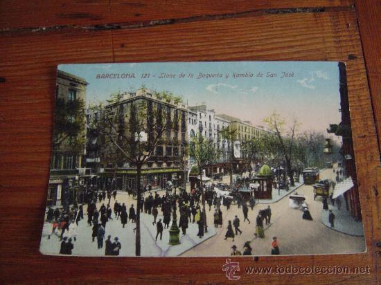 Postales: Antigua postal de Barcelona. - Foto 1