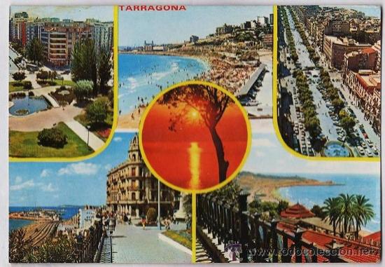 Postais: tarragona - varias vistas de la ciudad - ed. segu chinchilla - a&ntilde;o 1976