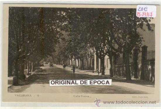 Postkarten: (PS-19117)POSTAL FOTOGRAFICA DE VALLIRANA-CALLE NUEVA