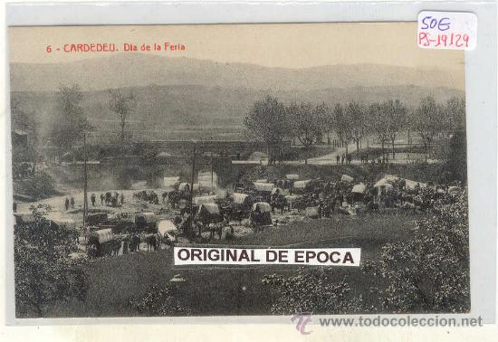 Postkarten: (PS-19129)POSTAL DE CARDEDEU-DIA DE FERIA