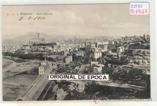 Postkarten: (PS-19137)POSTAL DE MANRESA-VISTA GENERAL