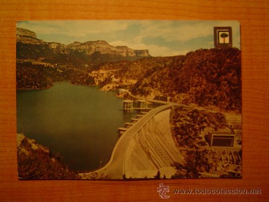 Postais: POSTAL PANTANO SE SAU (SANT ROMA) VISTA DE LA PRESA   SIN CIRCULAR