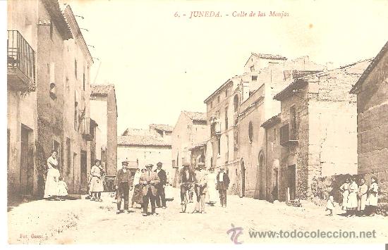 Postales: JUNEDA CALLE DE LAS MONJAS - Foto 1