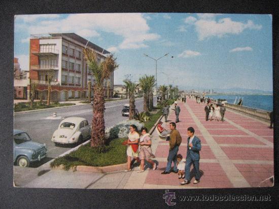 Postales: POSTAL DE BARCELONA ESCRITA,PASEO MARITIMO. - Foto 1