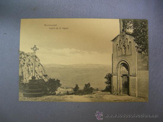 Postales: ANTIGUA POSTAL MONSERRAT CAPILLA DE SAN MIGUEL, PP DEL XX