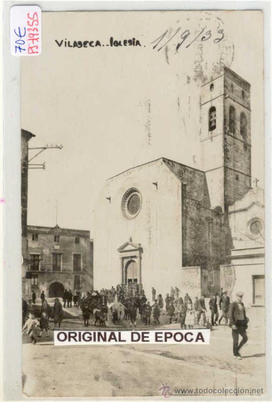 Postkarten: (PS-19355)POSTAL FOTOGRAFICA DE VILASECA(TARRAGONA)-IGLESIA