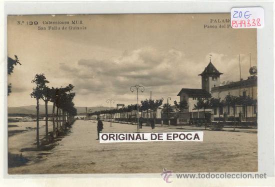Postcards: (PS-19338)POSTAL FOTOGRAFICA DE SAN FELIU DE GUIXOLS-PASEO DEL PUERTO