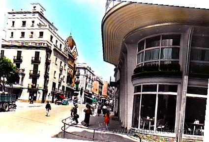 Postales: POSTAL MANRESA AVDA. DEL CAUDILLO - Foto 1