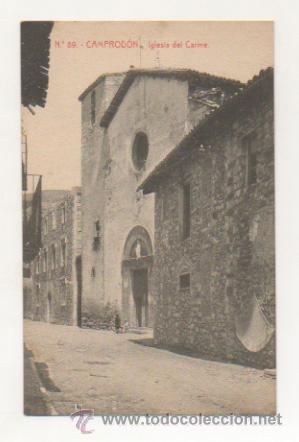 Postales: CAMPRODON. IGLESIA DEL CARME. (THOMAS) - Foto 1