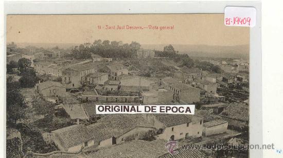 Postcards: (PS-19409)POSTAL DE SANT JUST DESVERN-VISTA GENERAL