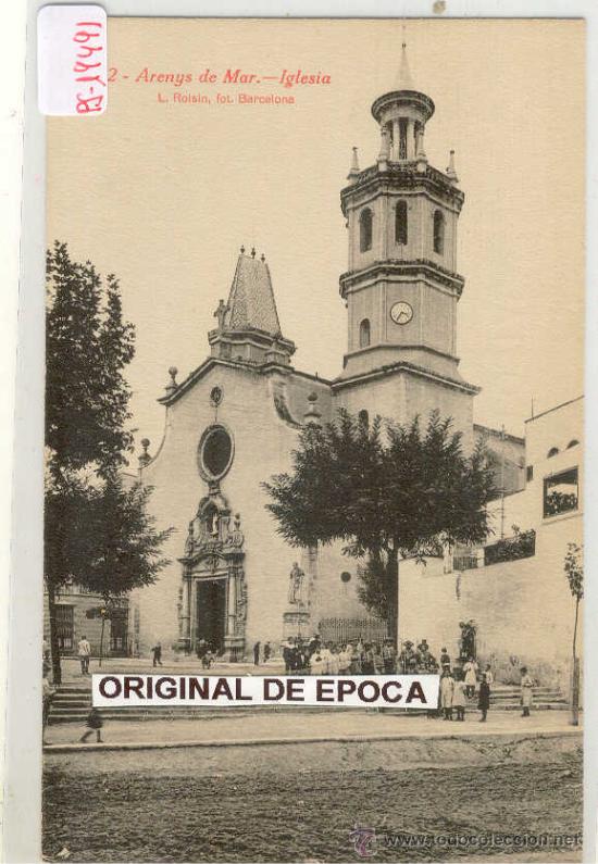 Postales: (PS-19491)POSTAL DE ARENYS DE MAR-IGLESIA