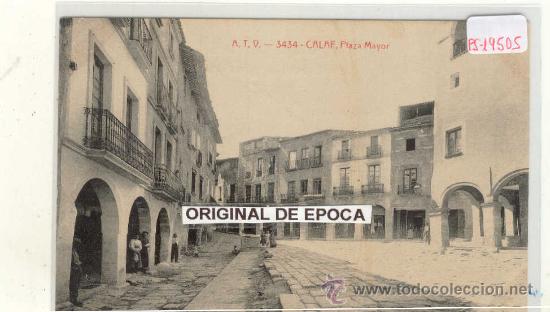 Postkarten: (PS-19505)POSTAL DE CALAF-PLAZA MAYOR
