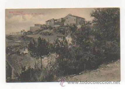 Postcards: MONTSERRAT. ANTIGUO MONASTERIO DE SANTA CECILIA. (L. ROCA. SERIE 4, N&ordm; 45)