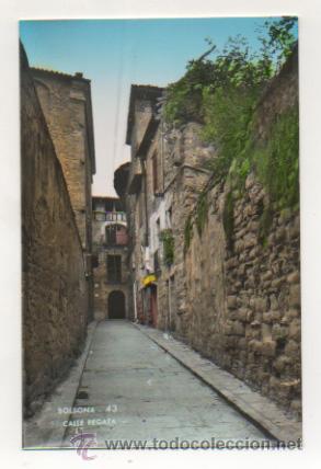 Postales: SOLSONA. CALLE REGATA. (ZERKOWITZ , N&ordm; 43). - Foto 1