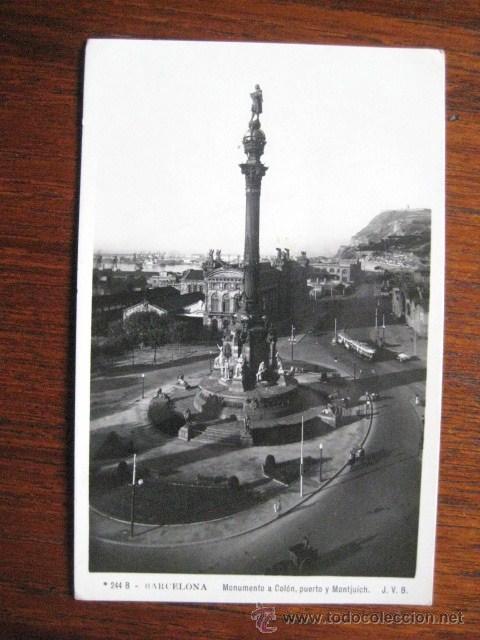 Postales: MONUMENTO A COLON... BARCELONA.... ENVIO GRATIS&iexcl;&iexcl;&iexcl; - Foto 1