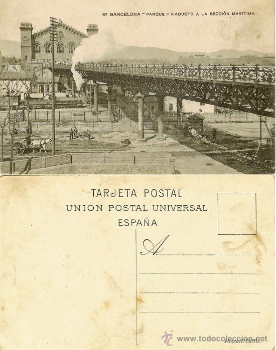 Postales: BARCELONA - Parque - Foto 1