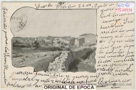 Postcards: (PS-19914)POSTAL DE CALDERS-VISTA PARCIAL