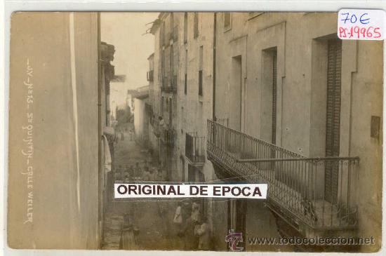 Postcards: (PS-19965)POSTAL FOTOGRAFICA DE SAN QUINTIN DE MEDIONA-CALLE WEILER