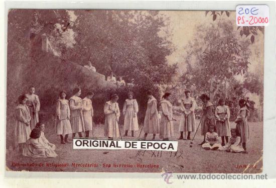 Postcards: (PS-20000)POSTAL DE BARCELONA-PENSIONADO RELIGIOSAS MERCEDARIAS DE SAN GERVASIO