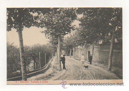Postales: GELIDA. ENTRADA AL POBLE. (THOMAS). - Foto 1