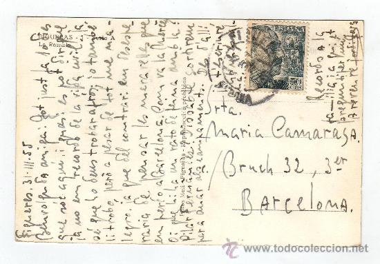 Postales: Foto postal figueras 1955 - Foto 2