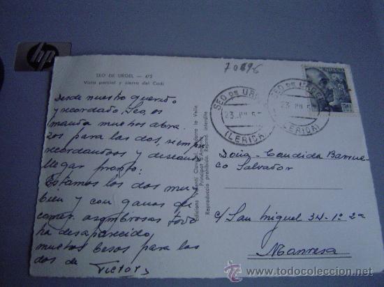 Postales: Postal de Seo de Urgel - Foto 2