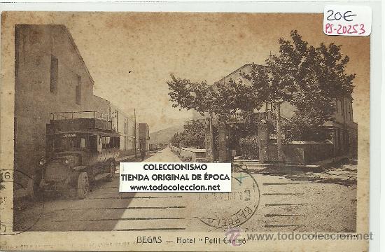 Postcards: (PS-20253)POSTAL DE BEGAS-HOTEL PETIT CANIGO