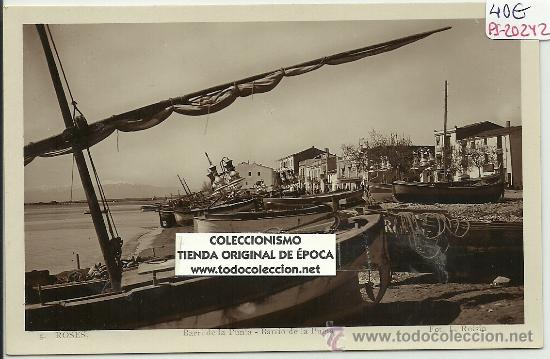 Postkarten: (PS-20242)POSTAL FOTOGRAFICA DE ROSES-BARRI DE LA PUNTA