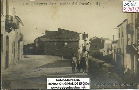 Postkarten: (PS-20332)POSTAL FOTOGRAFICA DE BEGUDA ALTA-SALIDA DEL PUEBLO