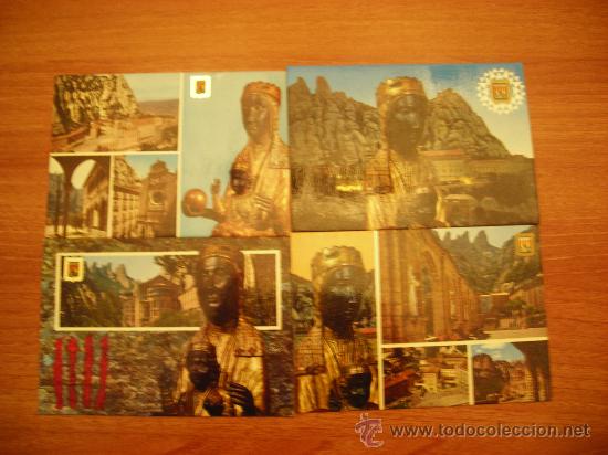 Postais: 69 POSTALES  MONTSERRAT TODAS DIFERENTES  SIN CIRCULAR