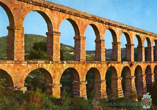 Resultado de imagen de acueductos romanos tarragona