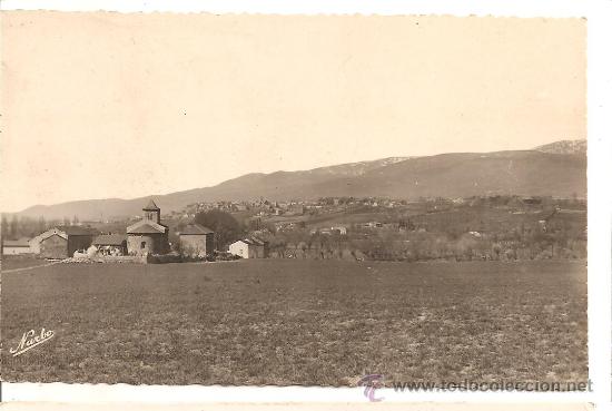 Cartoline: Bourg-Madame, al fondo Puigcerda (Cerda&ntilde;a)