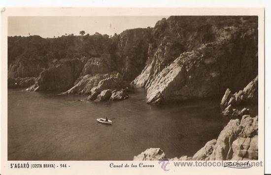 Postales: S 'AGARO (Costa Brava) Canal de las Cuevas - Zerkowick -Vell i Bell