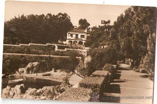 Postales: Costa Brava. S 'AGARO Serie II n&ordm; 25- Cala Padrosa - Con plano detras - -Vell i Bell
