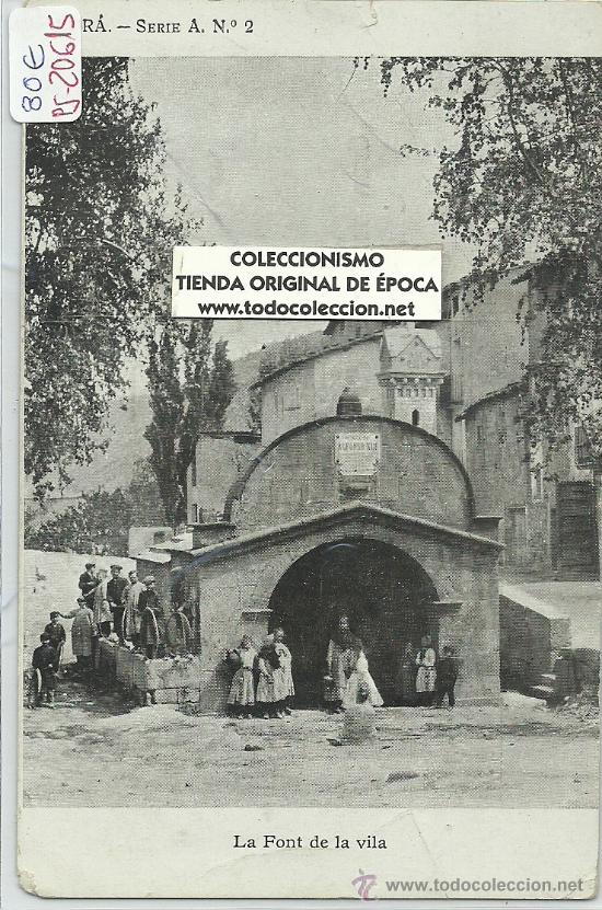 Postkarten: (PS-20165)POSTAL DE TORA(LLEIDA)-LA FONT DE LA VILA