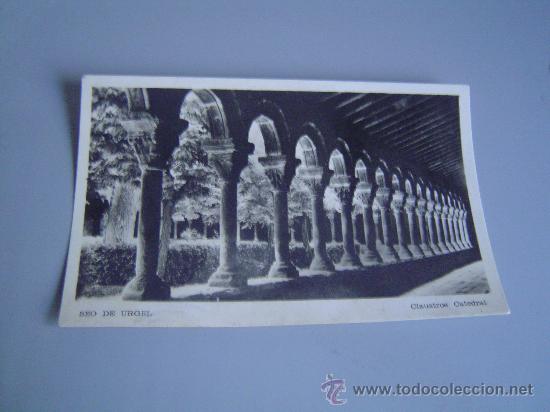 Postales: Interesante postal de Seo de Urgel.-Claustros Catedral