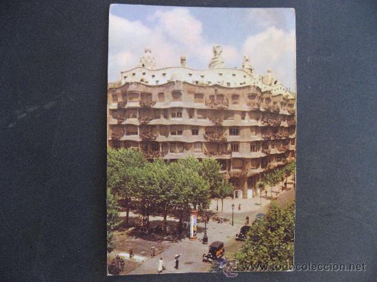 Postales: BARCELONA,EDIFICIO LA PEDRERA,ARQUITECTO,GAUDI. - Foto 1