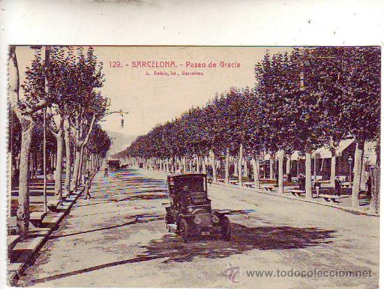 Postales: barcelona - paseo de gracia. - Foto 1
