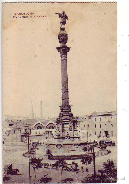 Postales: barcelona - monumento a colon. - Foto 1