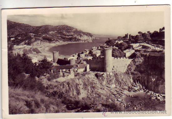 Postales: gerona - tossa (costa brava) muralles i cala codolar. - Foto 1