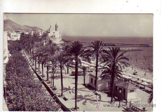 Postales: barcelona - sitges - paseo ribera. - Foto 1