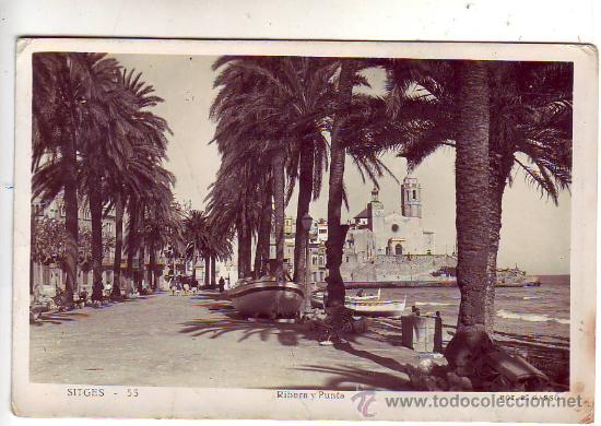 Postales: barcelona - sitges - ribera y punta. - Foto 1
