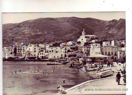 Postales: gerona - cadaques (costa brava) playa mayor. - Foto 1