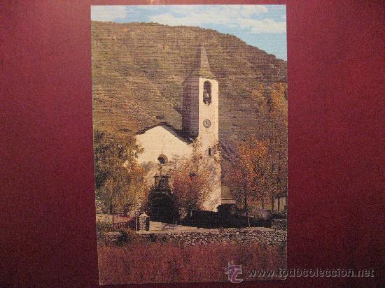 Postales: PIRINEO CATALAN,LERIDA.ESPOT,IGLESIA PARROQUIAL.