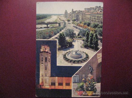 Postales: LERIDA,BELLEZAS DE LA CIUDAD.ESCRITA SIN CIRCULAR.