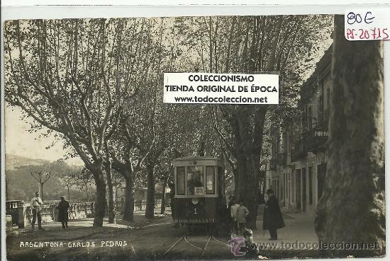 Postcards: (PS-20715)POSTAL FOTOGRAFICA DE ARGENTONA-CARLOS PEDROS